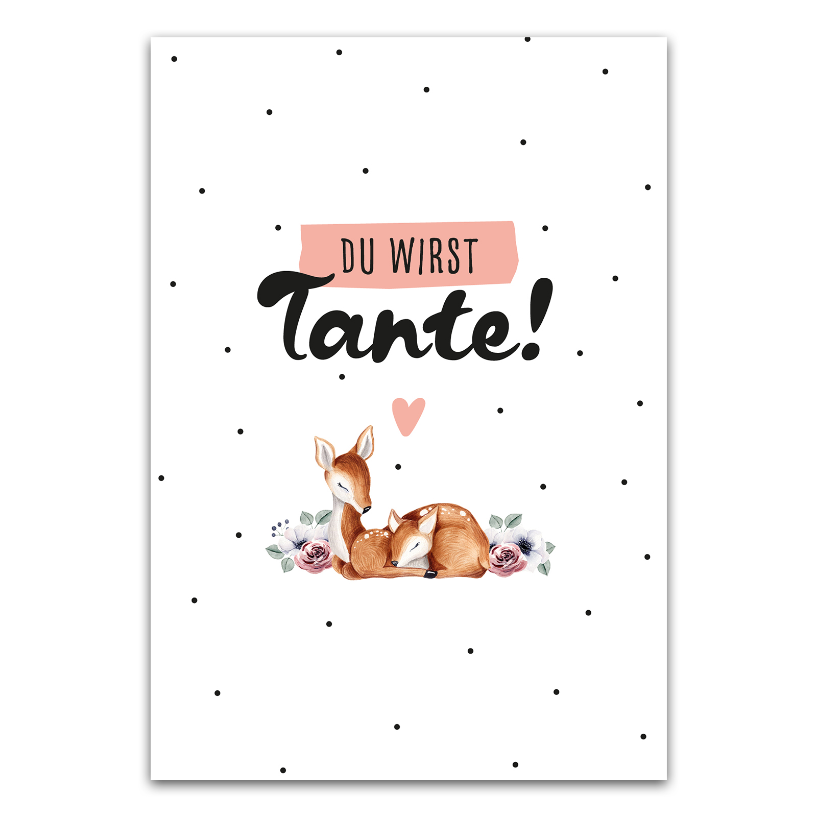Du wirst Tante Postkarte